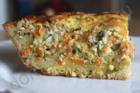 Пирог с морковной начинкой в духовке