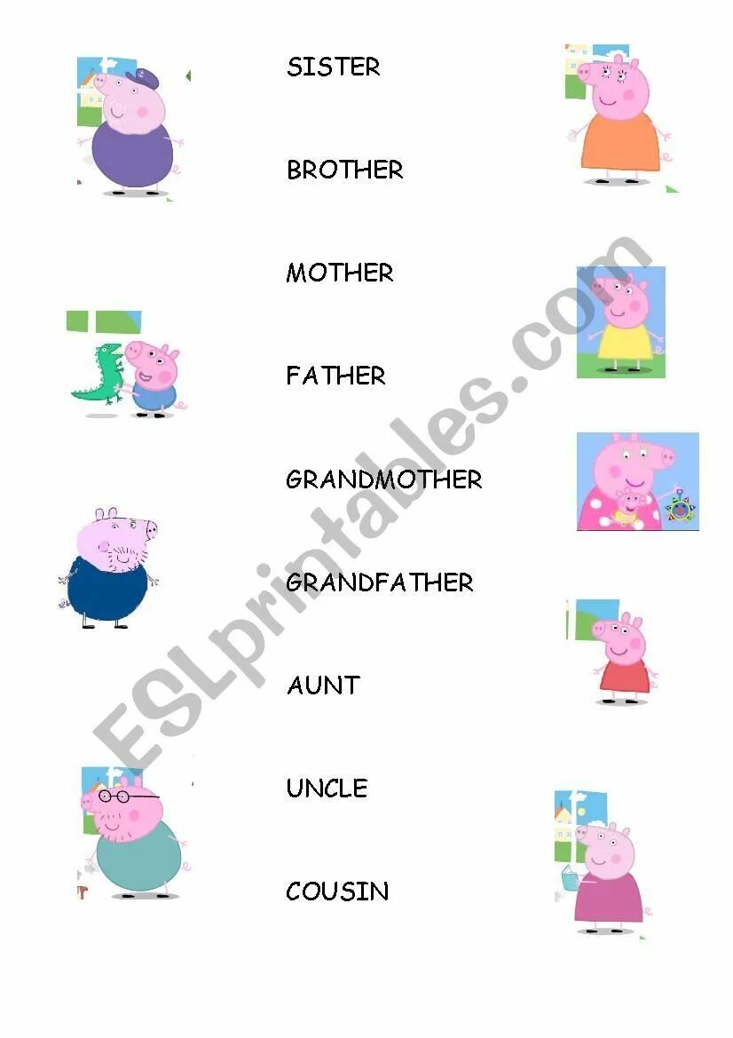 Peppa worksheet