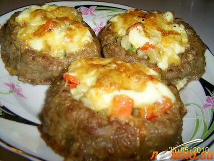 Медальоны из фарша в духовке