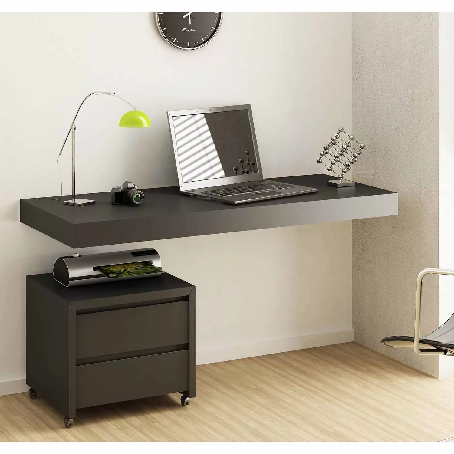 Письменный стол в20 BMS. Навесной письменный стол. Компьютерный стол к стене. Письменный стол с креплением к стене. Полка под стол купить