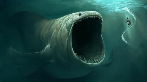 Monster Art, Fantasy Creatures, Mythical Creatures, Scary Fish, Deep Sea Cr...