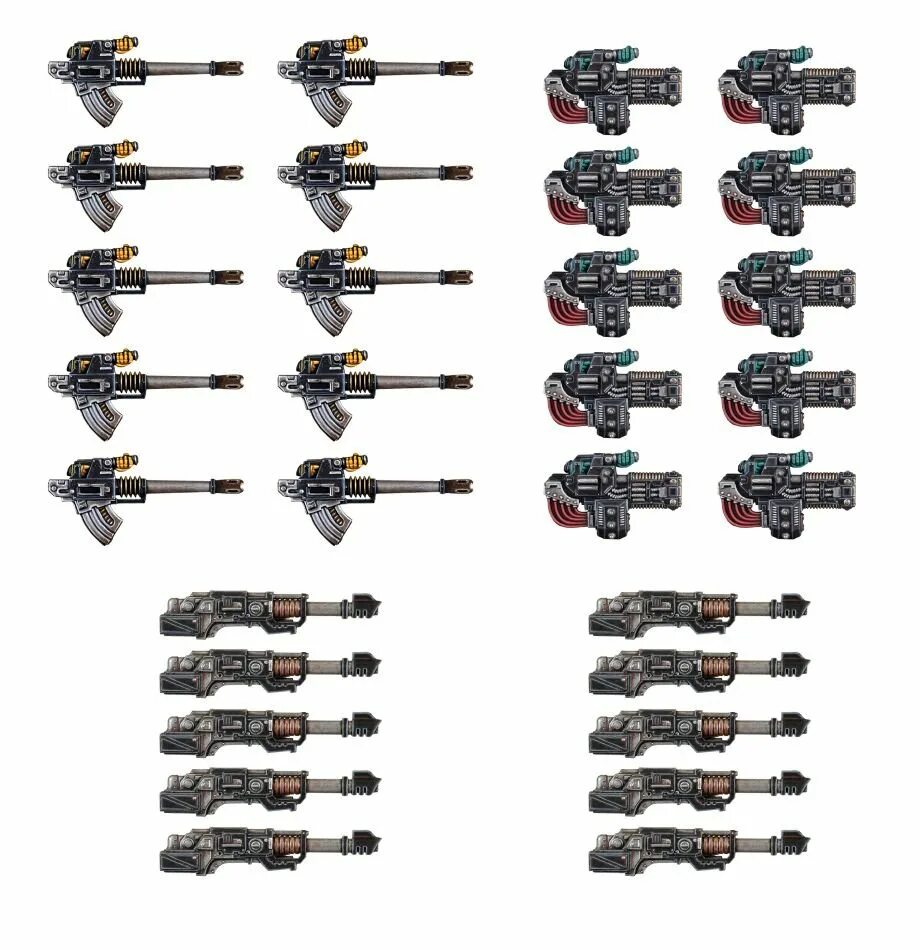 Volkite Culverin. Heavy Weapons upgrade Set – Volkite Culverins, Lascannons, and Autocannons. Автопушка. Волкитное оружие Warhammer.