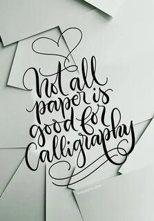 Paper lettering