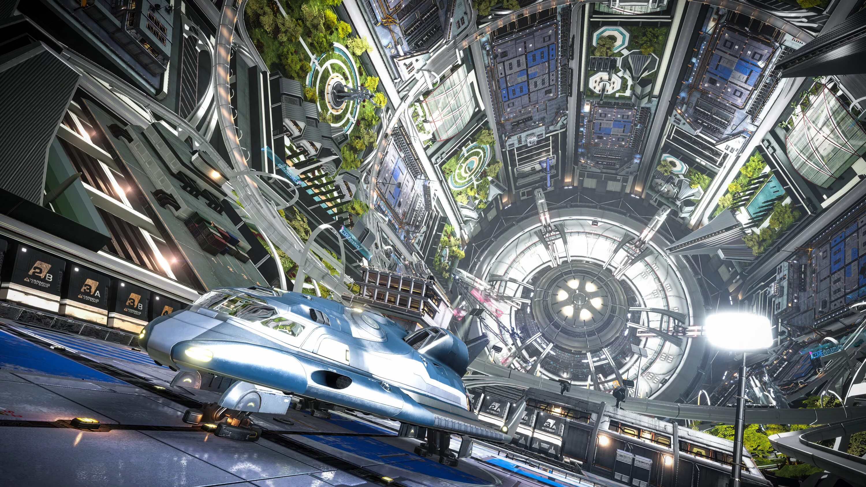 Spaceship building. Здание в космосе. space building. wallpaper engine обои космическая станция. designer city: космос издание.