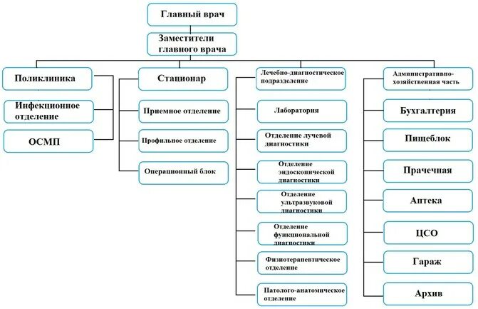 Организационная структура ЛПУ схема. Схема структура управления ЛПУ. Структура лечебного учреждения. Структура лечебно-профилактических учреждений. Состав лечебного учреждения