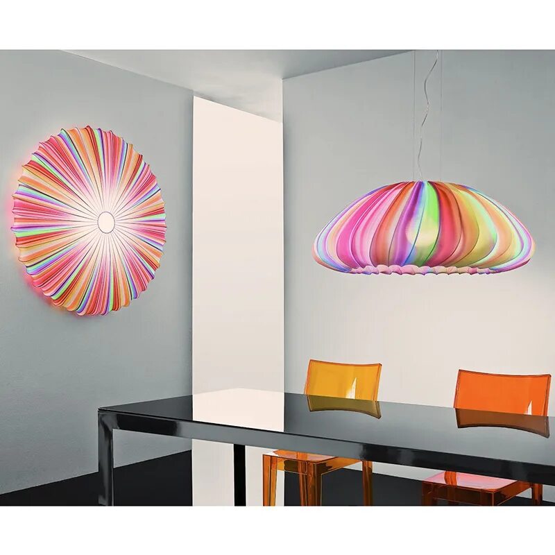 Очень яркие светильники. Axo light muse sp muse multicolore подвесной светильник spmusexxmcxxe27. Люстра с цветными плафонами. Яркие подвесные светильники. Рекламные светильники.