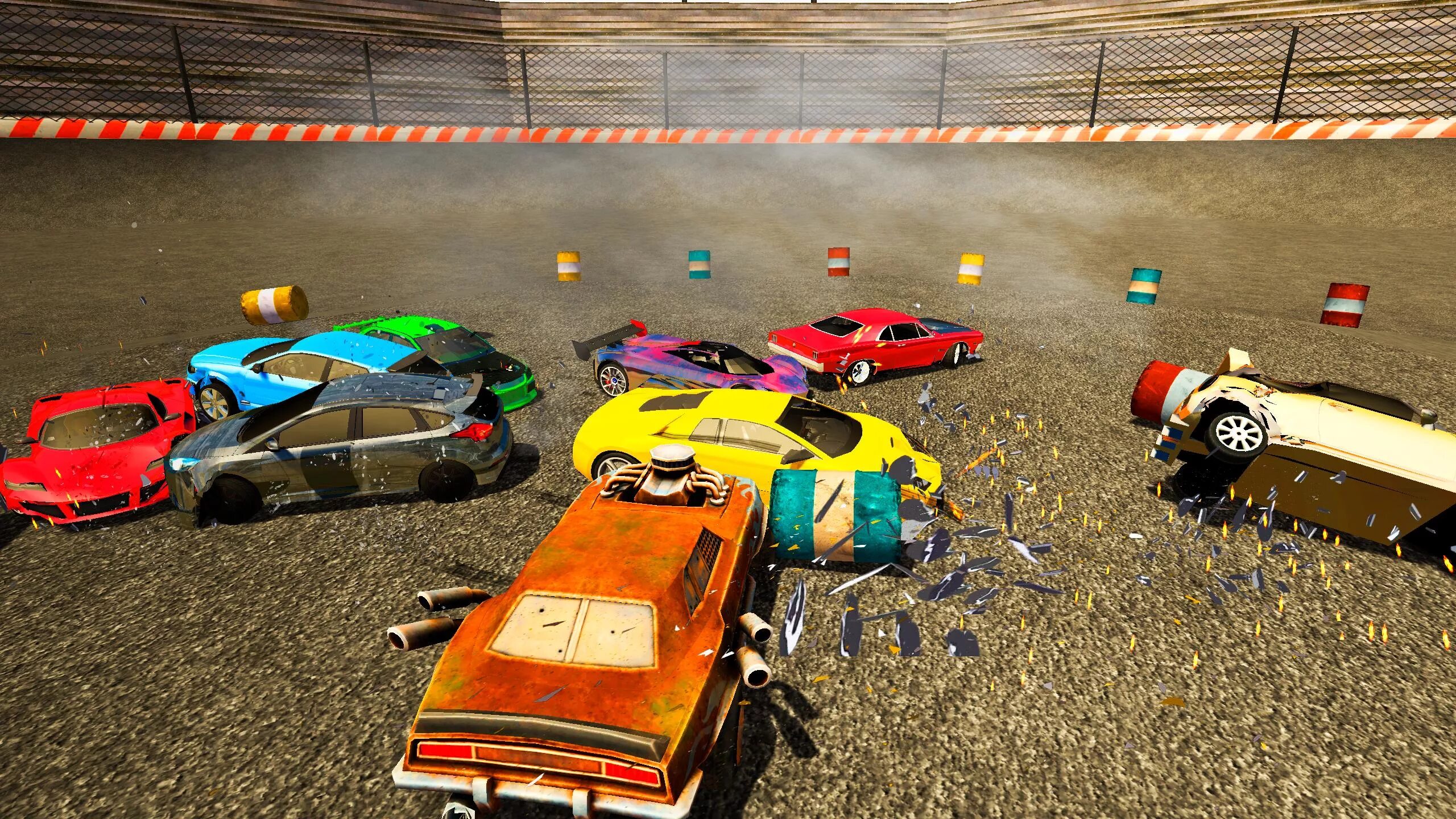 Игры где авария. Car Destruction дерби. Destruction Derby игра. Игра Demolition Derby 2.