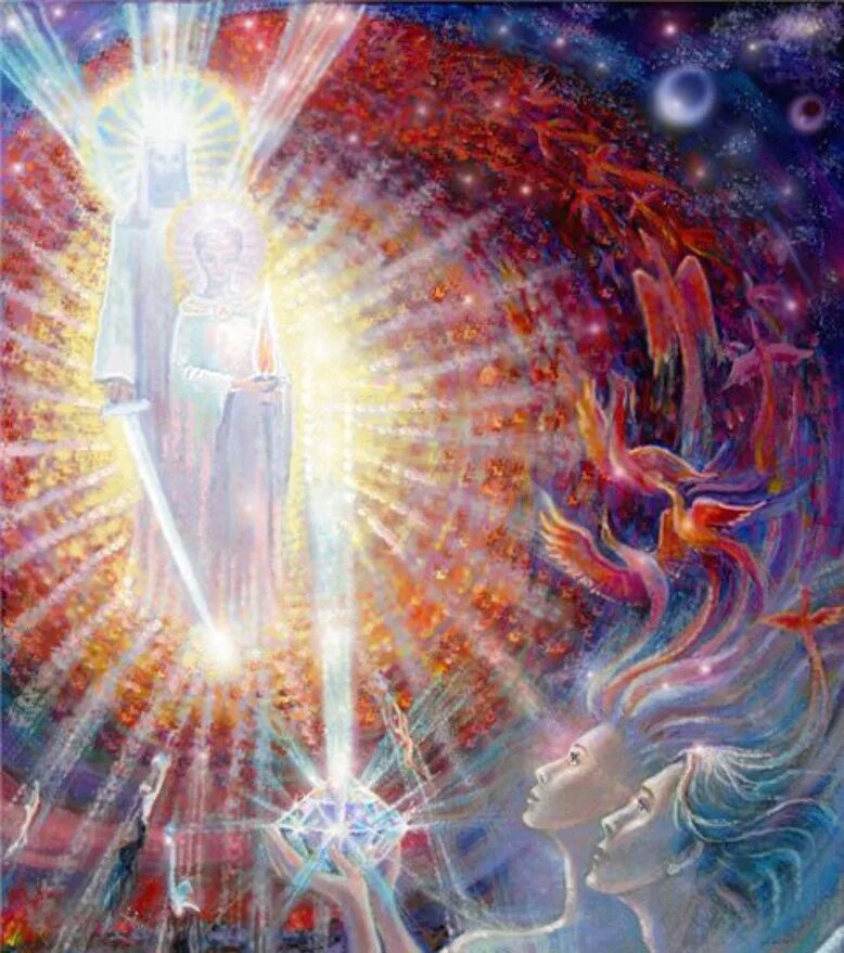 всеобъемлющая сила. элохим цебаот. планета любви. ченнелинг крайон. картины ларисы милиной агни йога.