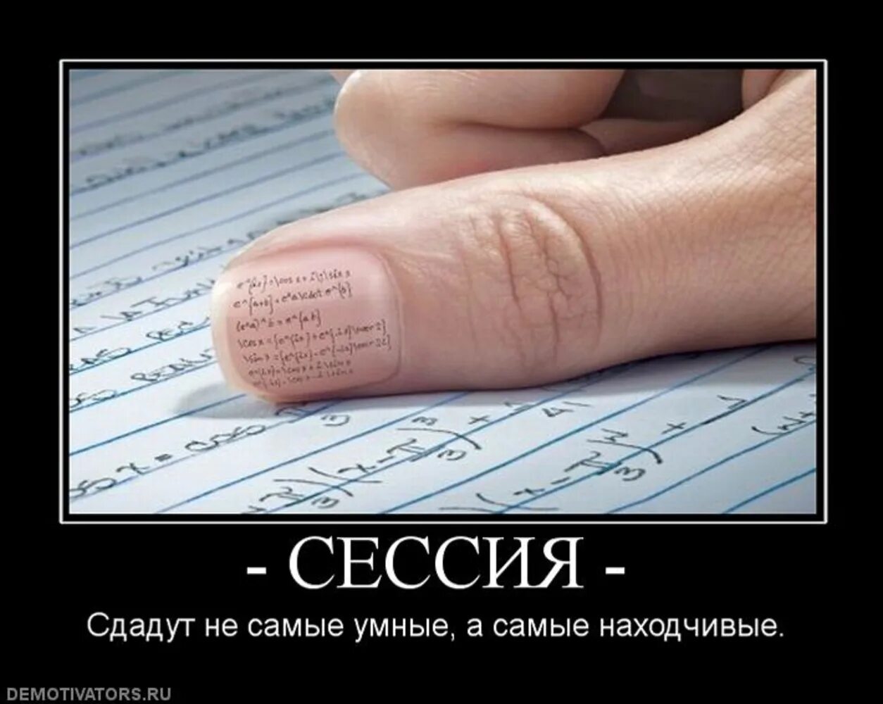 Сессия. Сессия приколы. Шутки про сессию. Маникюр демотиватор