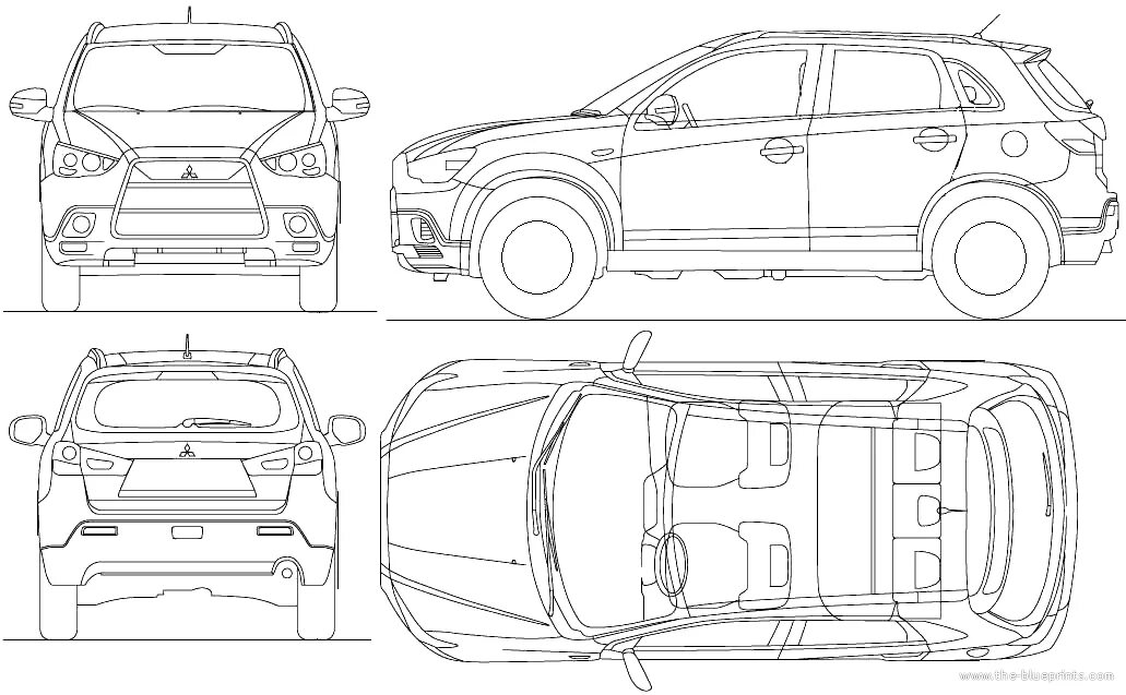 Мицубиси асх размеры. Габариты Митсубиси Аутлендер. Габариты Митсубиси Аутлендер 2013. Mitsubishi Outlander чертеж. Габариты Митсубиси Аутлендер 3.