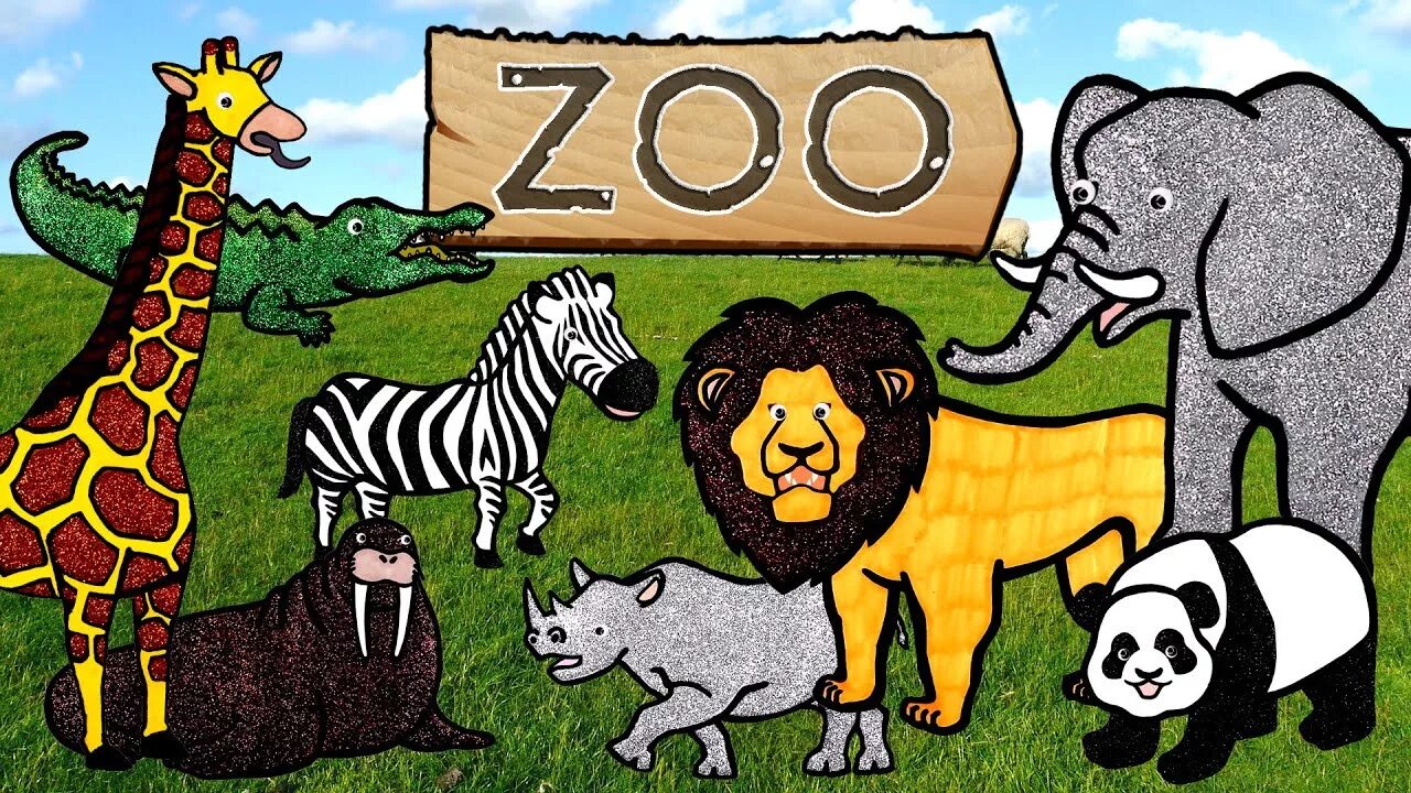 Hello everything. Zoo animals for Kids. Hello everything animals. Zoo drawing. Memo Zoo animals.