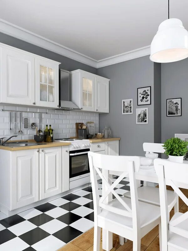 IT Classic White Kitchen Ranges Kitchen Rooms DIY at B&Q Classic white kitchen, 