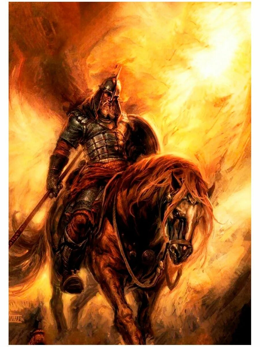 Святогор богатырь реализм. Рыцарь на коне. Всадник с копьем. Героическое фэнтези. Мариуш козик (mariusz kozik).