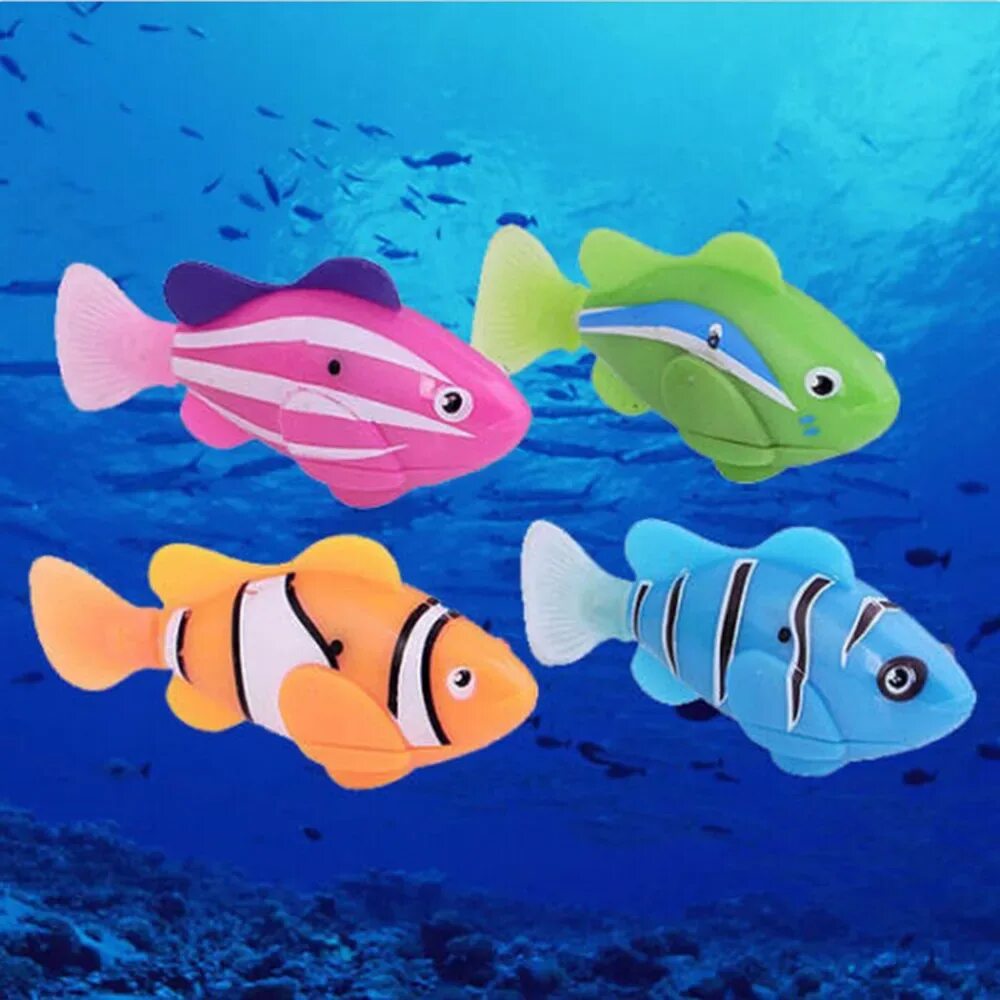 Pets fish. Рыба игрушка. Разноцветные рыбки по величине. Рыба на батарейках. Электрические рыбки которые плавают.