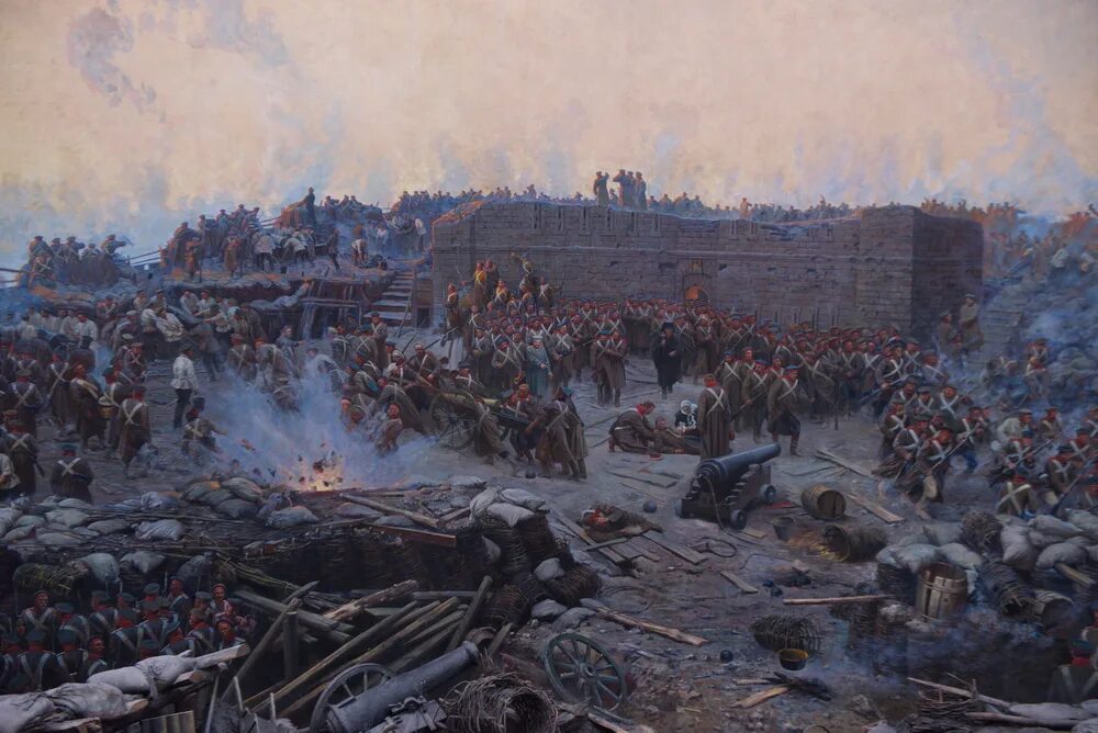 Завершение обороны севастополя. Малахов Курган оборона Севастополя 1854-1855.
