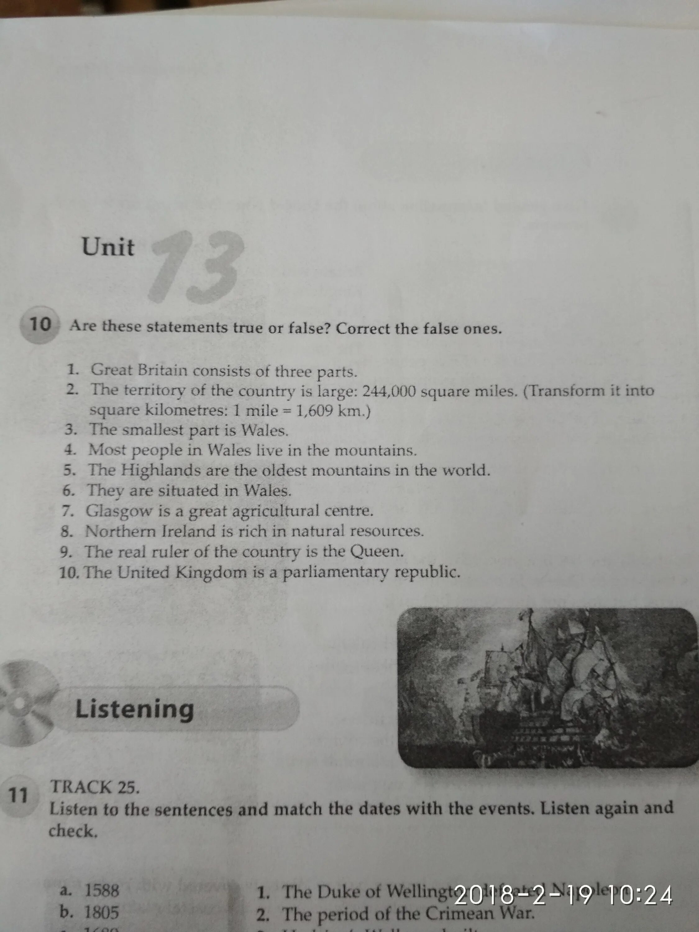 Английский язык are these Statements true or false correct the false ones.. Are these Statements true or false correct the false ones great Britain consists of three Parts гдз. Are these Statements true of false correct the false ones задания. Are the Statements true or false. Match the statements with the people