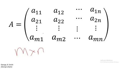 Размер матрицы numpy