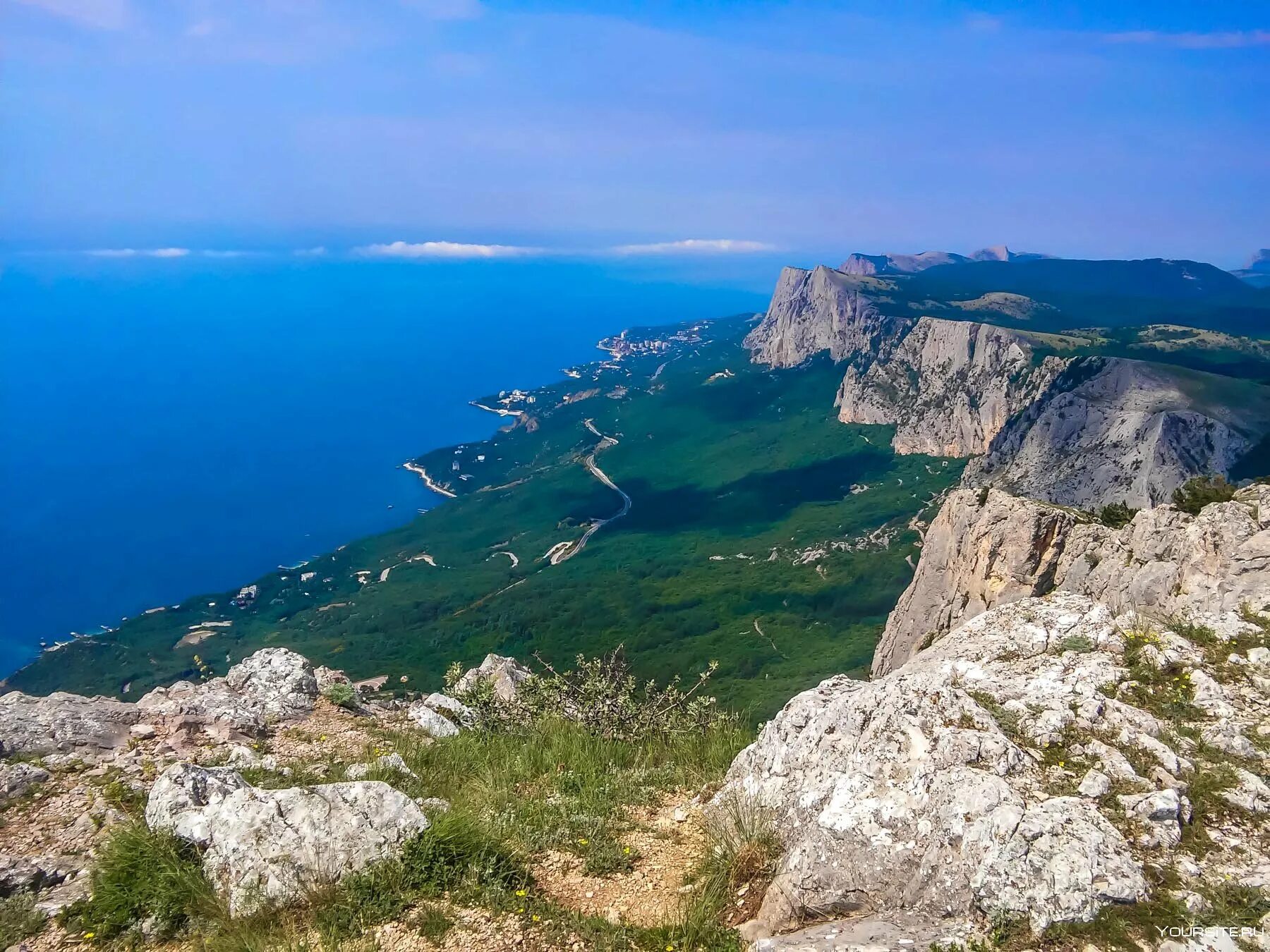 Южный край крыма. Крымский полуостров ай Петри. Орлиная гора в Крыму. Ай Петри плато. Крымский полуостров природа Ялта.