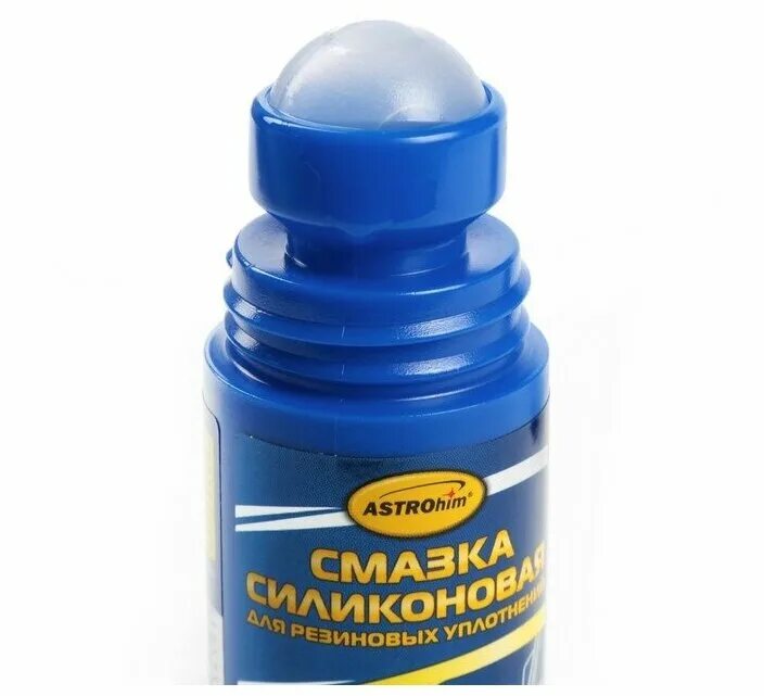 Смазка для резиновых уплотнений. Смазка силиконовая &quot;astrohim&quot;, 50 мл. смазка ac-464 астрохим силиконовая флакон с роликовым аппликатором 50мл. автомобильная смазка astrohim силиконовая. смазка астрохим силиконовый ролик 50 гр ас-464.