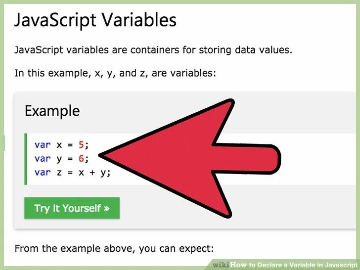Variable js