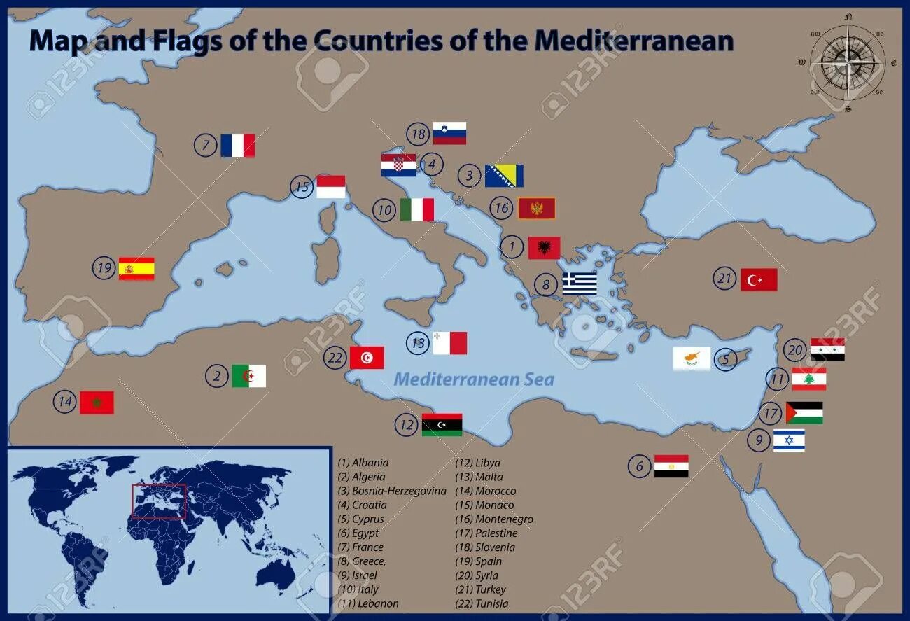 Карта средиземного моря со странами. Государства средиземноморья на карте. Средиземное море на карте европы. Средиземное море на атласе. Политическая карта стран средиземноморья.