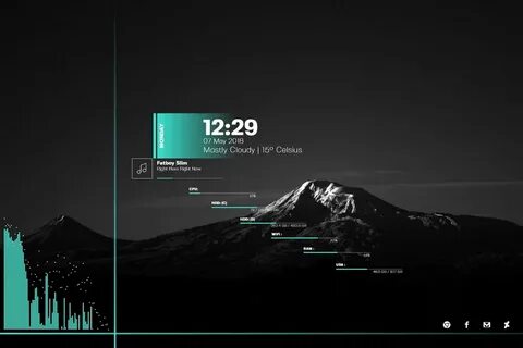 Скины для rainmeter windows 10