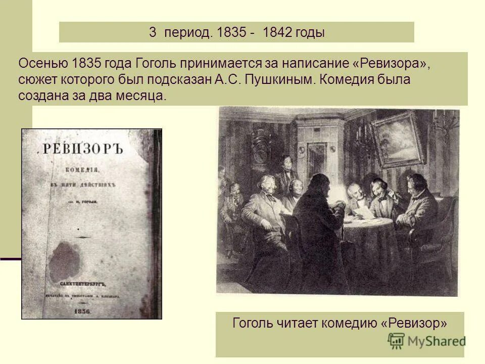 Ревизор написание. Гоголь 1835-1842. Гоголь 1835. Ревизор Гоголь читать. Гоголь читает комедию Ревизор.