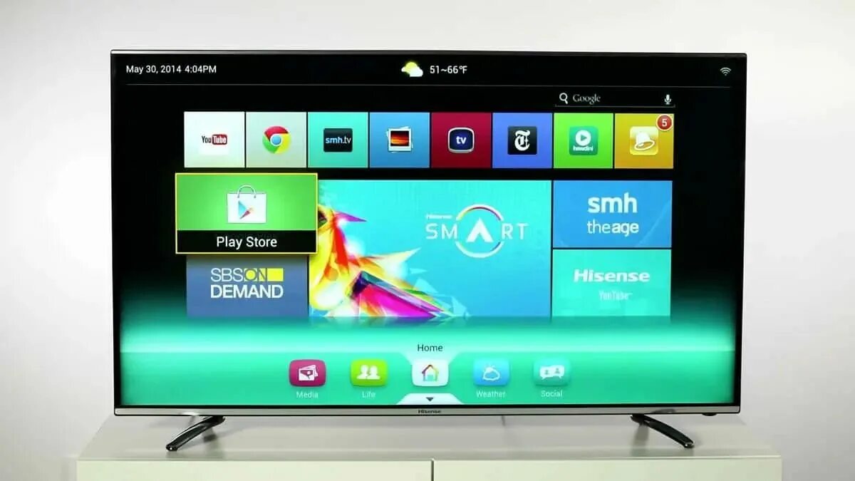 Play на телевизоре. Телевизор Hisense anyview. Hisense Smart TV. Андроид ТВ Hisense. Телевизор Хайсенс андроид.