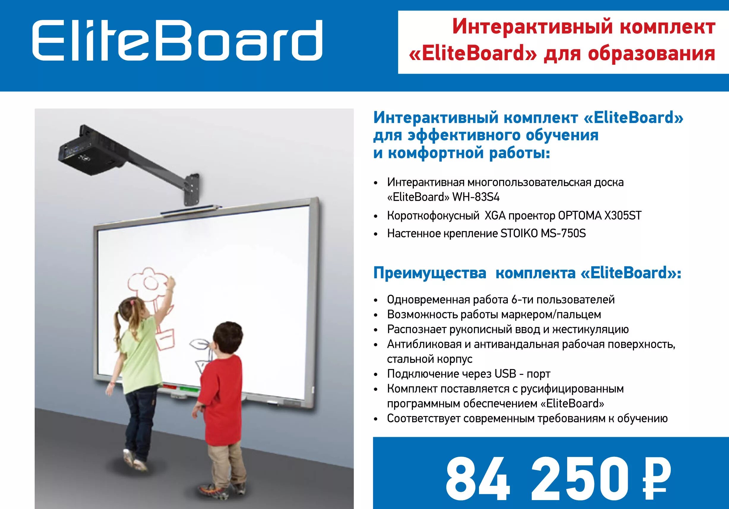 Как установить интерактивную доску