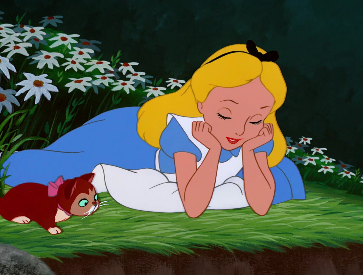 Алиса устаешь. Алиса в стране чудес Дисней 1951.