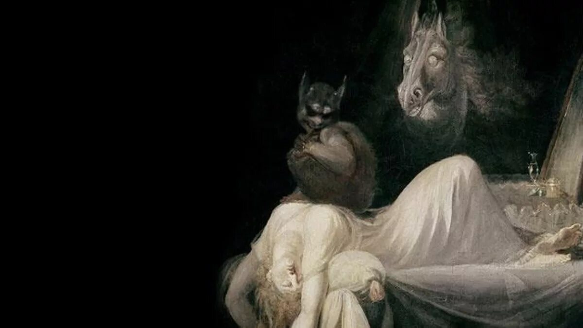 Сидела душила. "Ночной кошмар" Генриха фюссли. И.Г.Фюсли «ночной кошмар»(1790–1791).