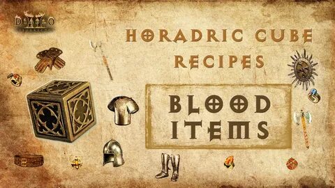 Cube recipes