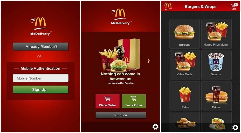 Открой меню включи. Мобильное приложение Макдоналдс. Интерфейс приложения Макдоналдс. Макдоналдс меню. Программа макдональдс.