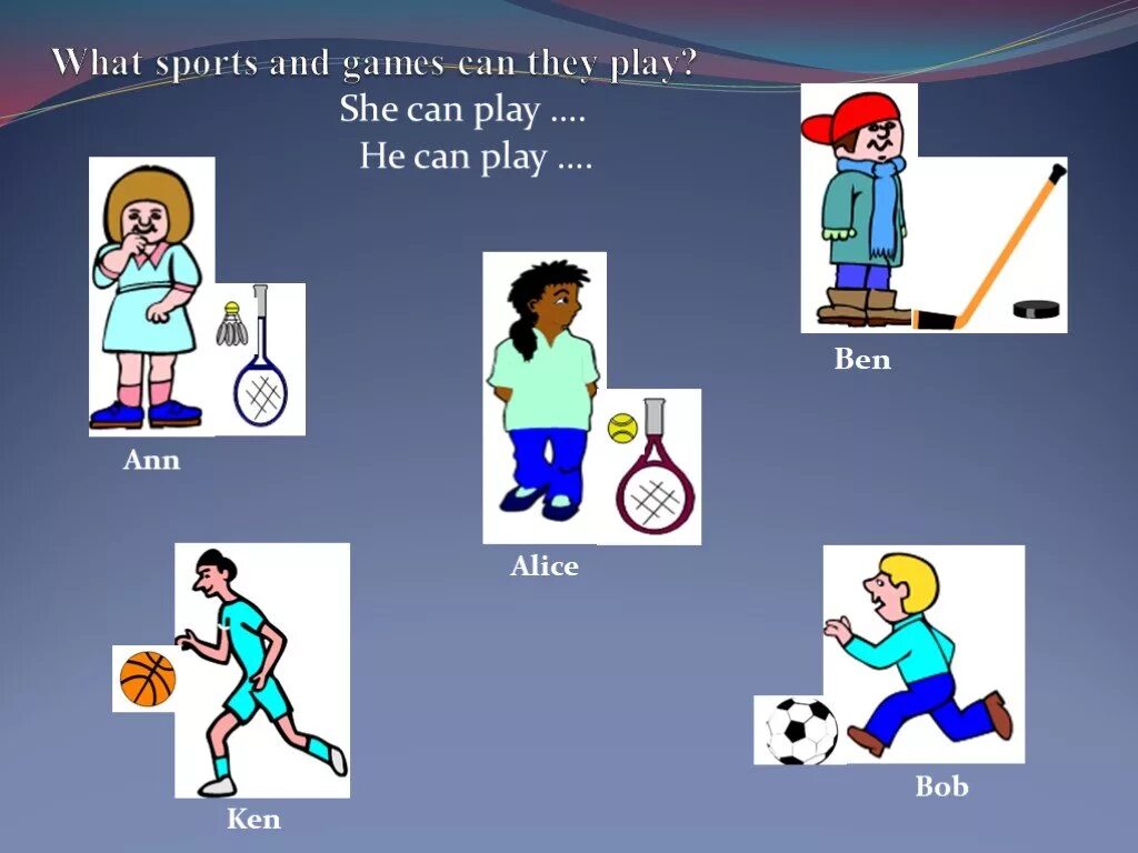 What sports games do you. Игры с can на уроке английского. Спортивные игры на английском языке для детей. Игры на уроках английского языка. Лексические игры на уроке английского.