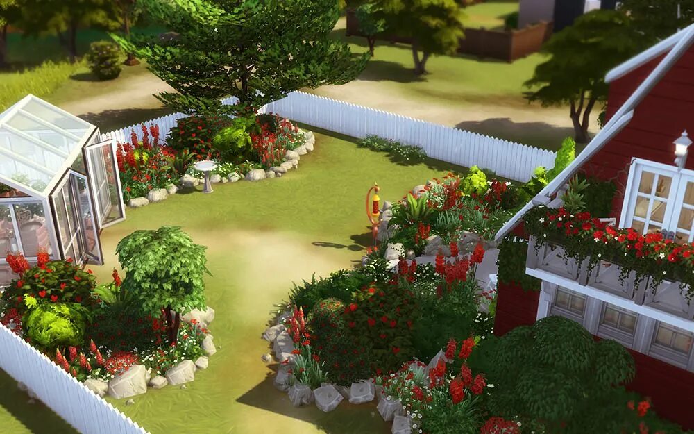 Задний двор симс 4. Симс 4 дворик. сад в симс 4. sims 4 задний двор. красивый дворик в симс 4.