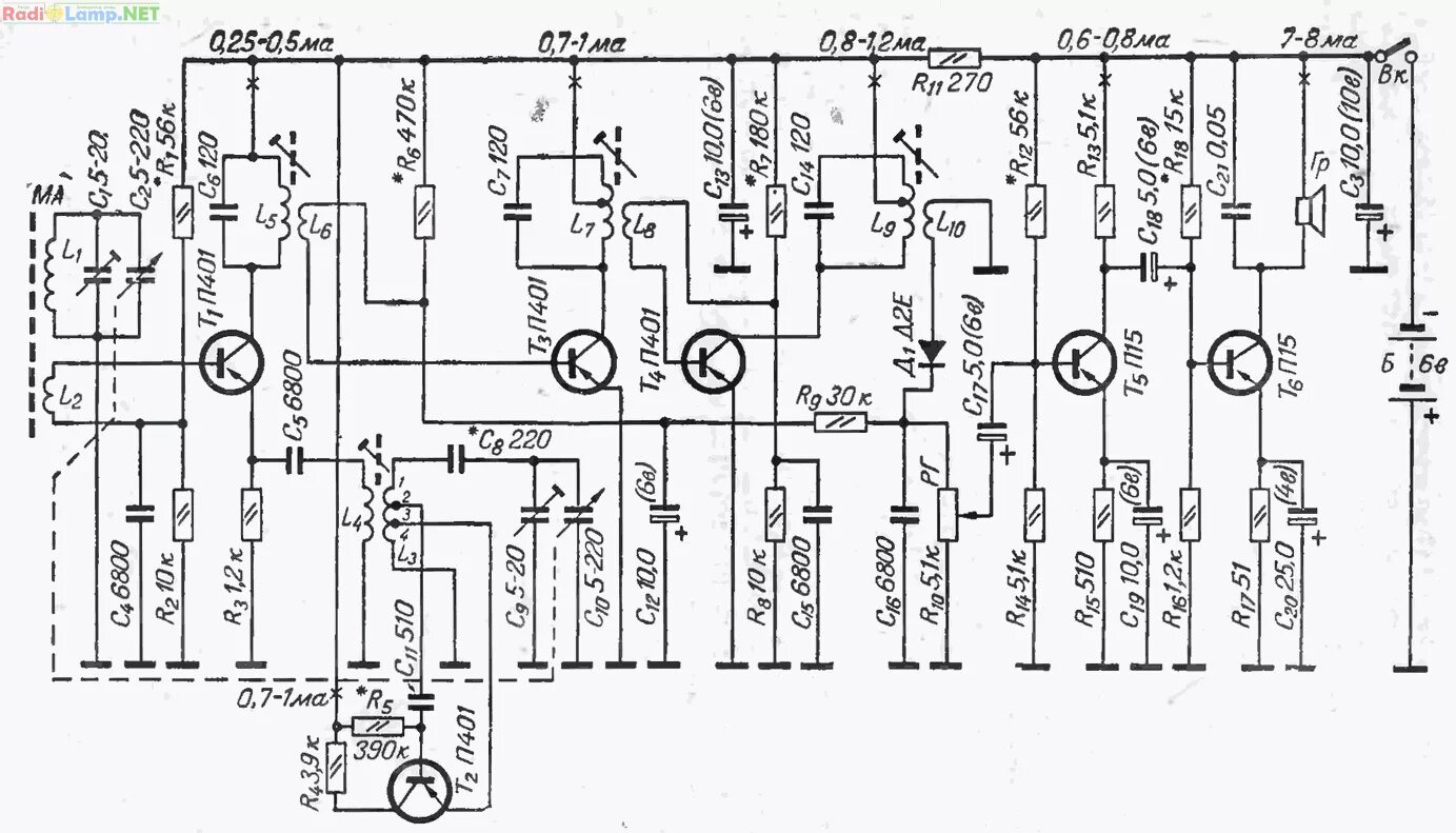 УКВ супергетеродин на транзисторах. Схема супергетеродинного приемника на транзисторах. Приемник длинноволнового диапазона схема. Преобразователь частоты приемника схема. Укв 3 1