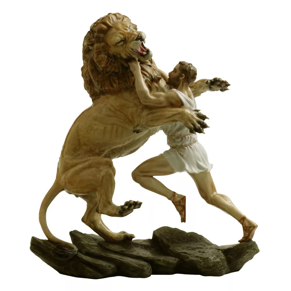 В какой город принес льва геракл. Геракл и немейский Лев скульптура. Геракл победил Немейского Льва. Первый подвиг: немейский Лев.
