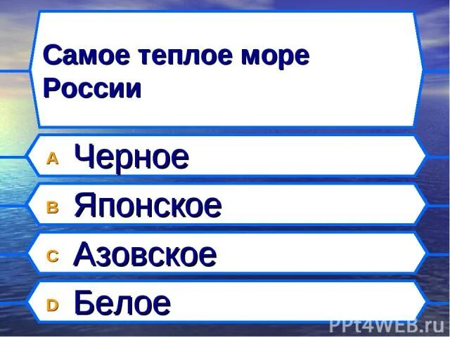 Какое море теплое летом. Какое море теплое летом