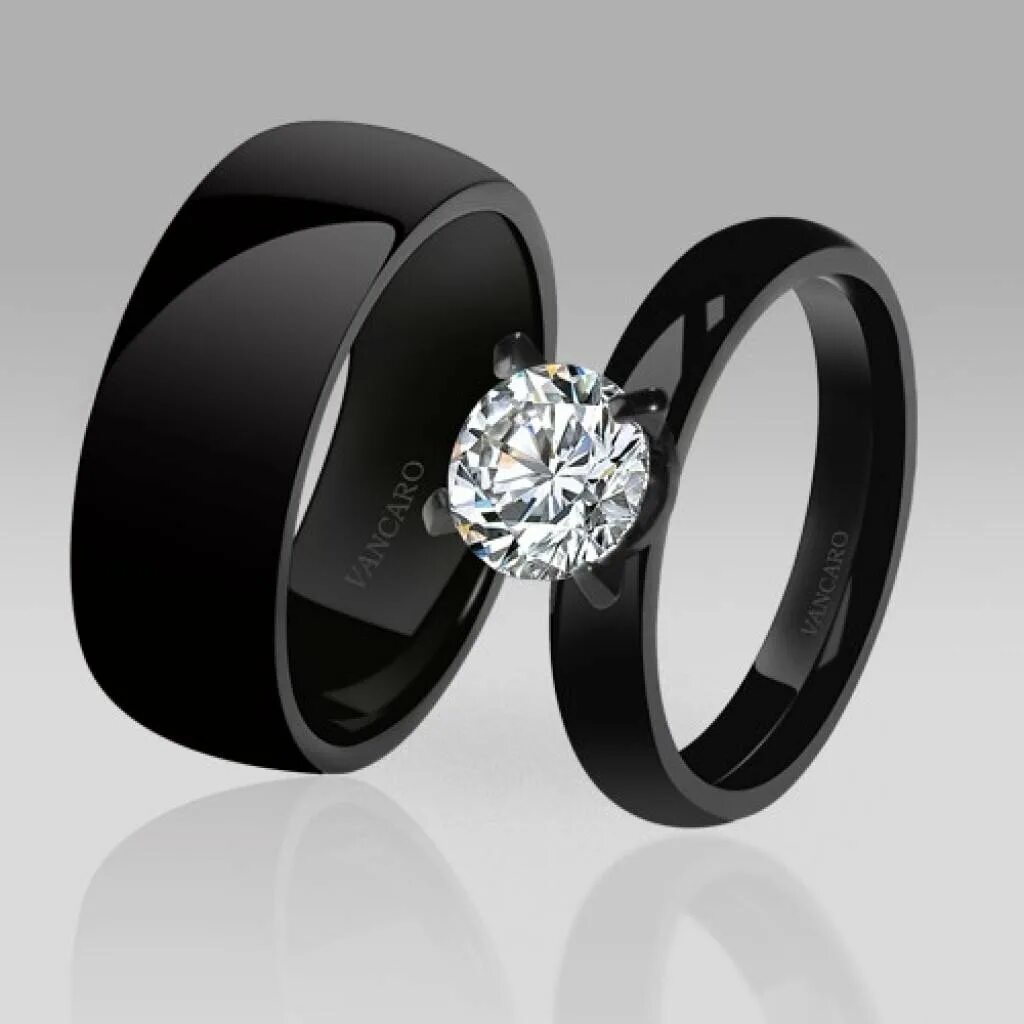 Черное кольцо фото. Черные обручальные кольца. Черные Свадебные кольца. Кольцо с черным бриллиантом. Обручальное кольцо с черным бриллиантом.