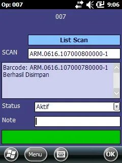 Data scan