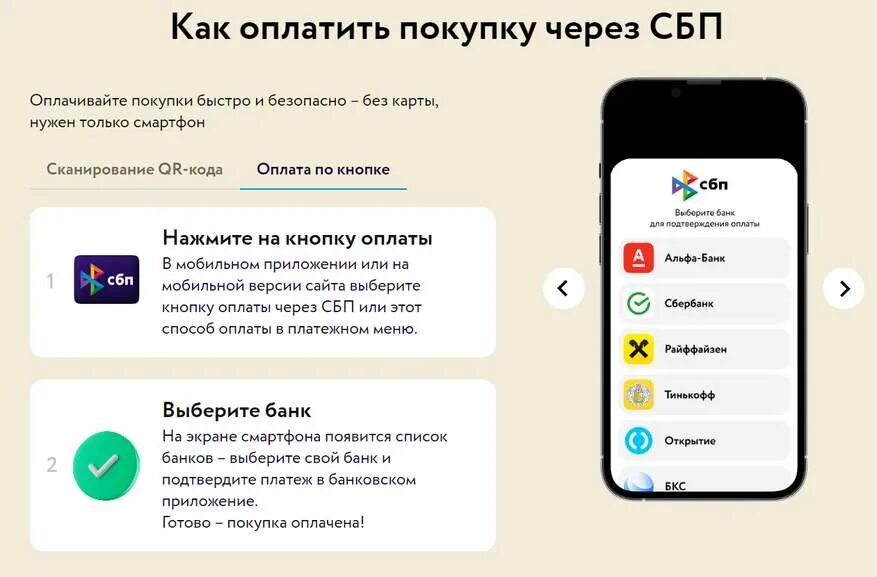 Как оплачивать сбп телефоном