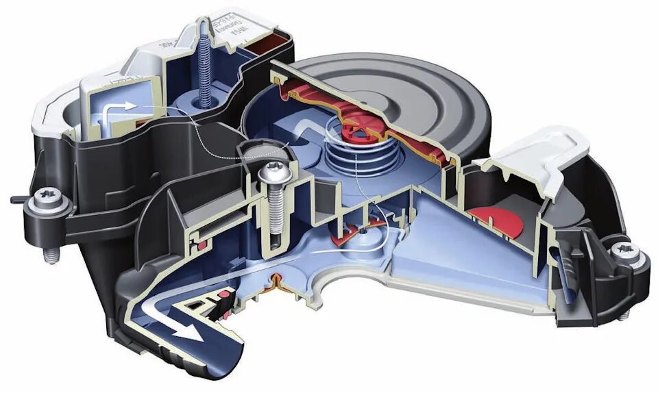 Почему выходит воздух через. Клапан картерных газов 1.8 TSI. Клапан вентиляции картерных газов 1.4 TSI. Клапан вентиляции картерных газов 1.8 VAG. Система вентиляции картера 1.8 TFSI.