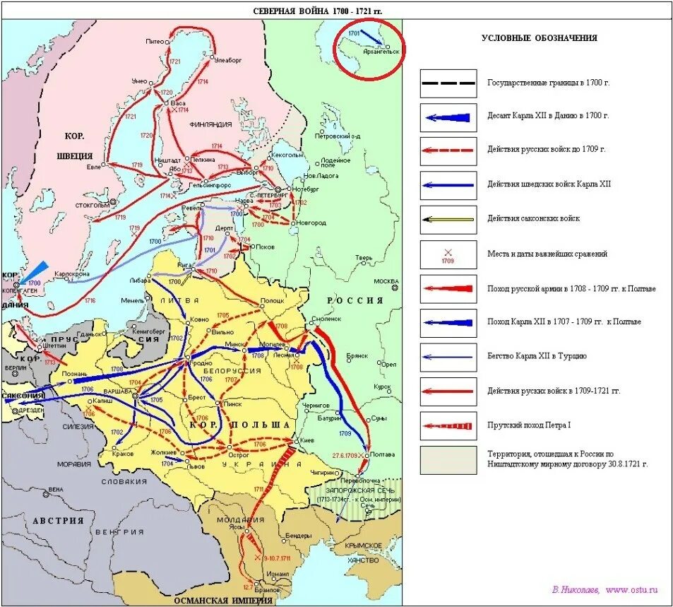 Начало северной войны было предопределено