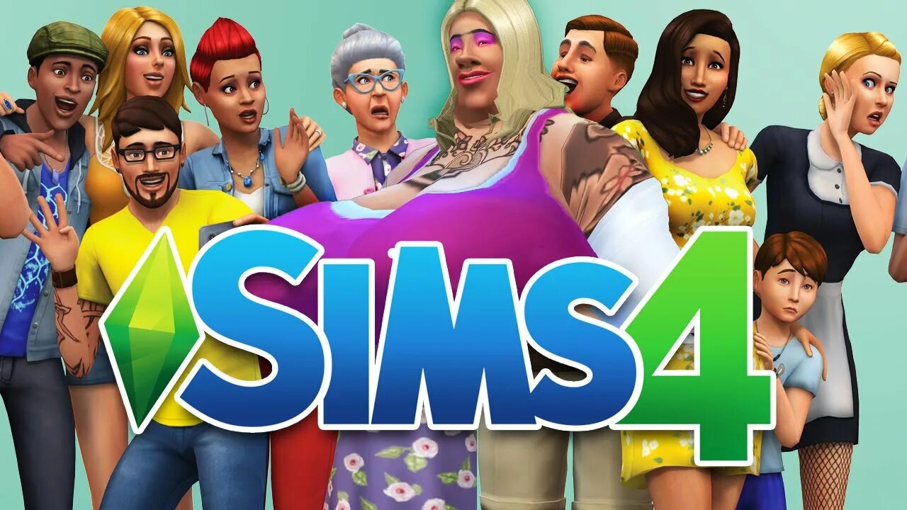 Симс 4. Симс 4 фото. SIMS 4 Постер. Симс 4 обложка.