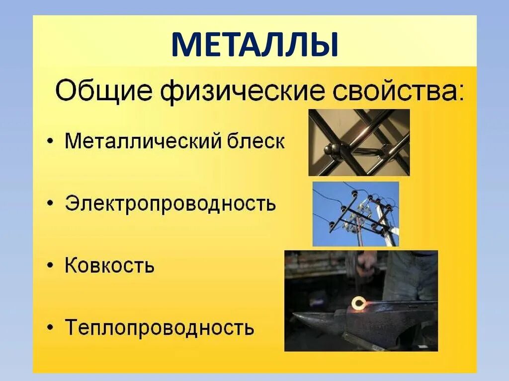 Физические состояния металла. Металлическая связь. Металлическая связь электропроводность. Понятие о металлической связи. Основные свойства металлической связи.