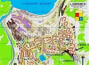 Карта кировска