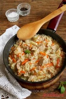 Рецепт рассыпчатого плова со свининой