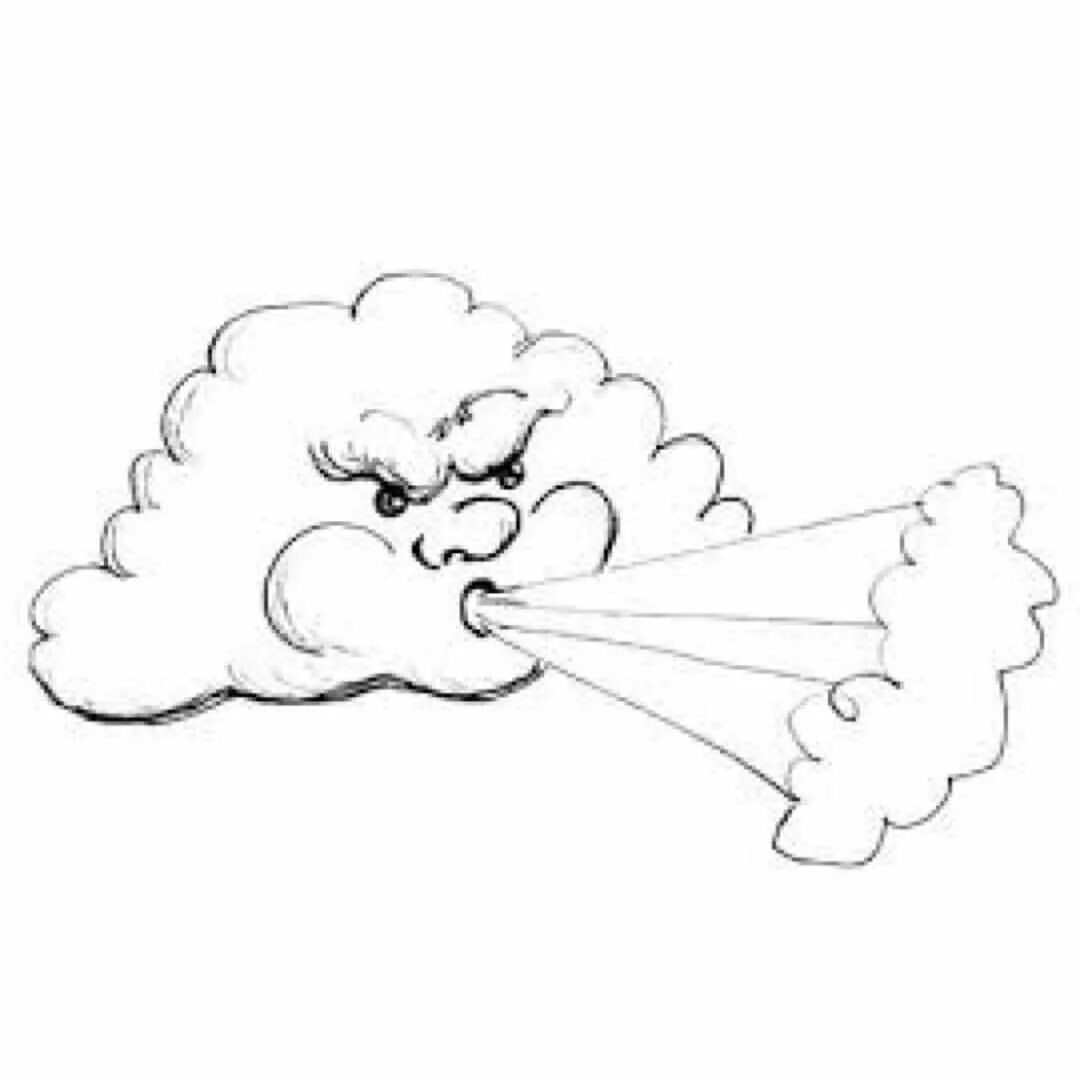 Рисунок как дует ветер. Ветер раскраска. Ветер дует. Сказочный ветер. Ветер раскраска для детей.