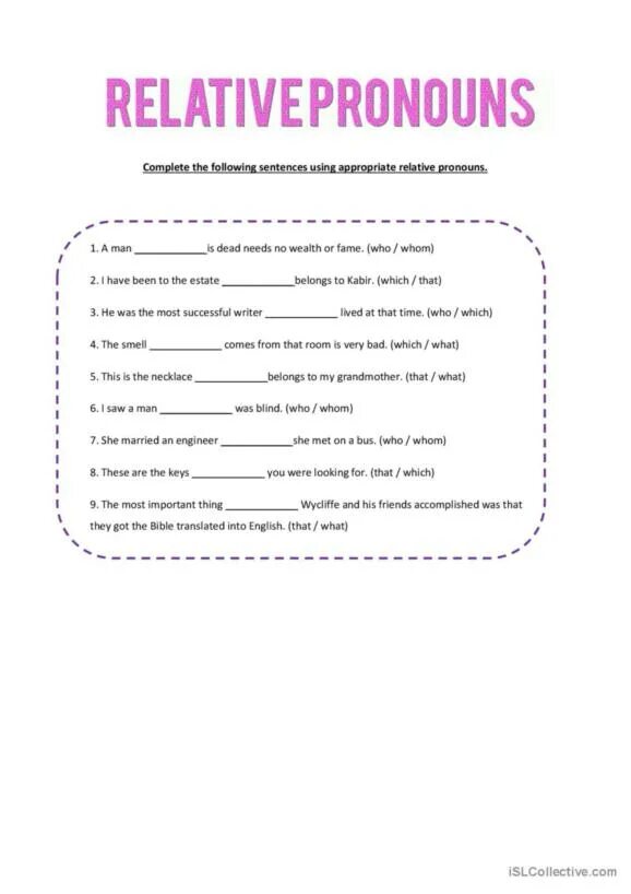 Relative pronouns. Relative pronouns Worksheets. Relative pronouns and adverbs Worksheets. Упражнения на relative pronouns 6 класс.