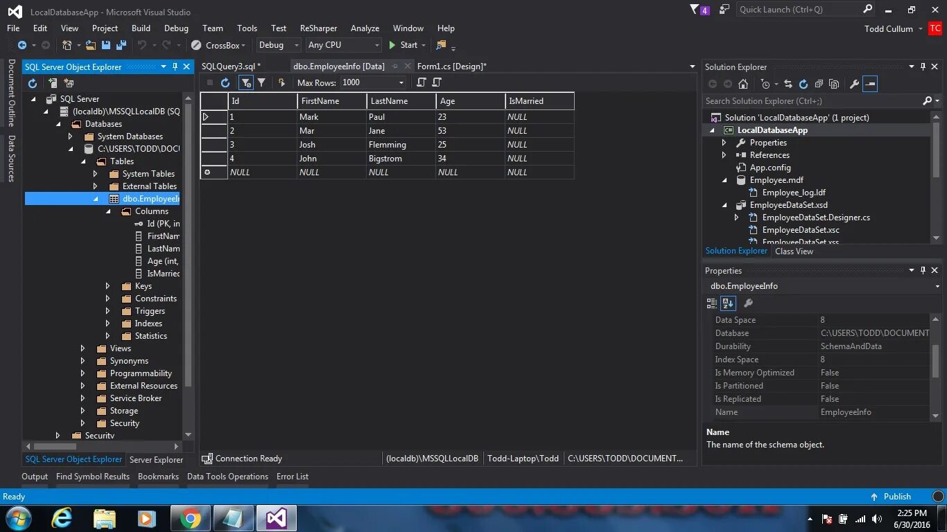 База данных Visual Studio. База данных в визуал студио. БД Visual Studio. База данных в Visual Studio c#.